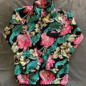 Patagonia Synchilla Floral Snap T Pullover